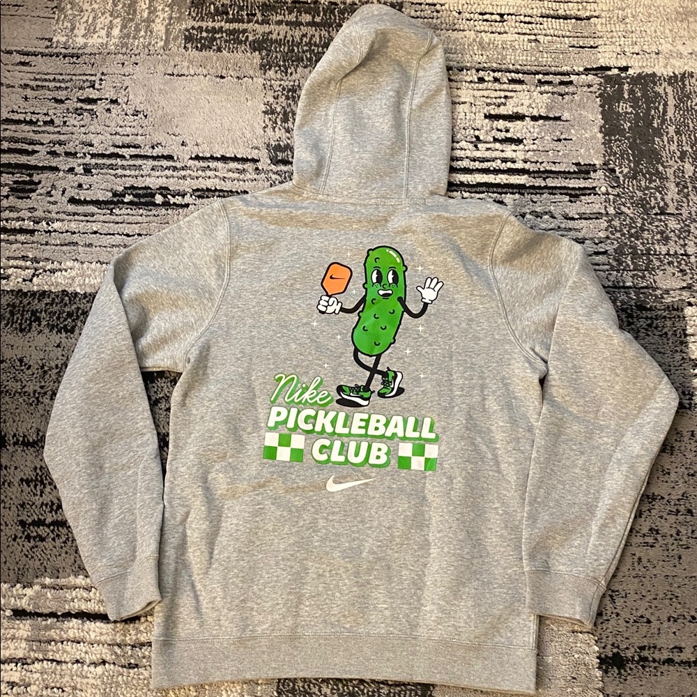 New Men’s Nike Pickleball Club Pullover Fleece Hoodie Small